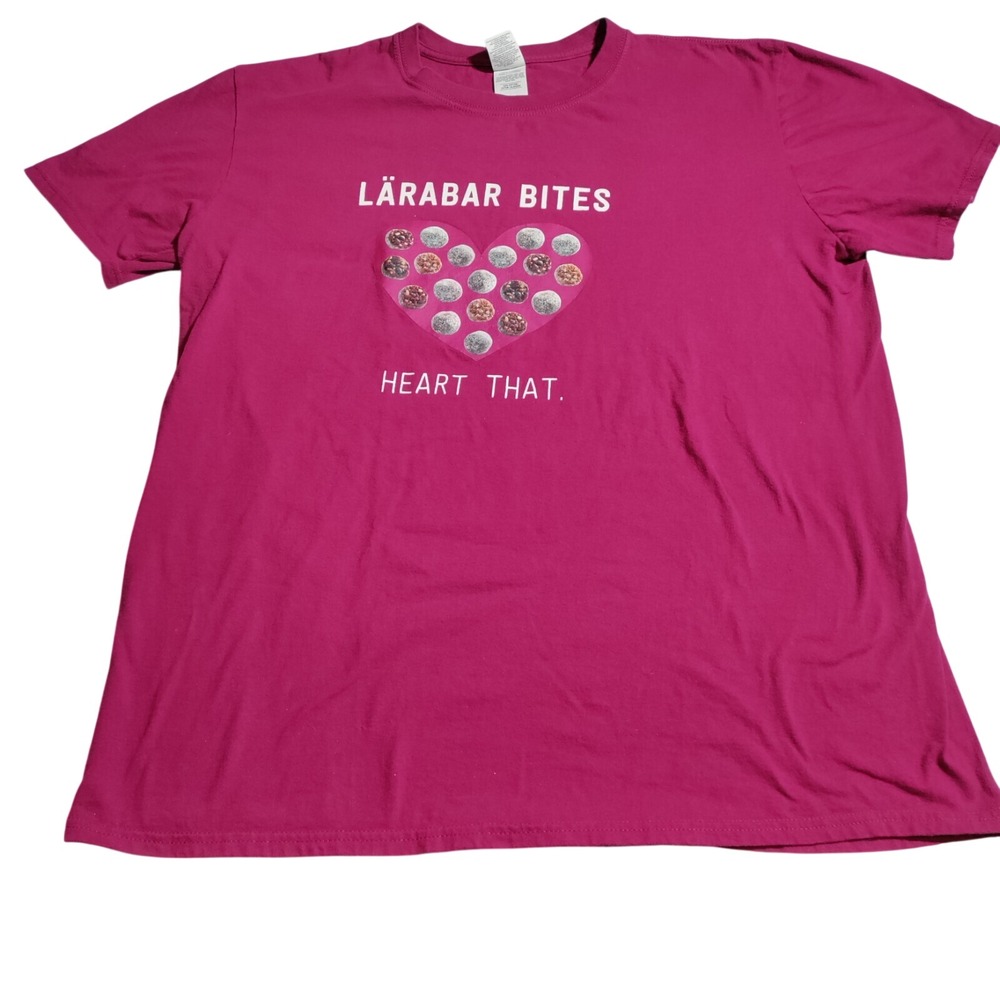 Larabar bites T Shirt Size Large Unisex